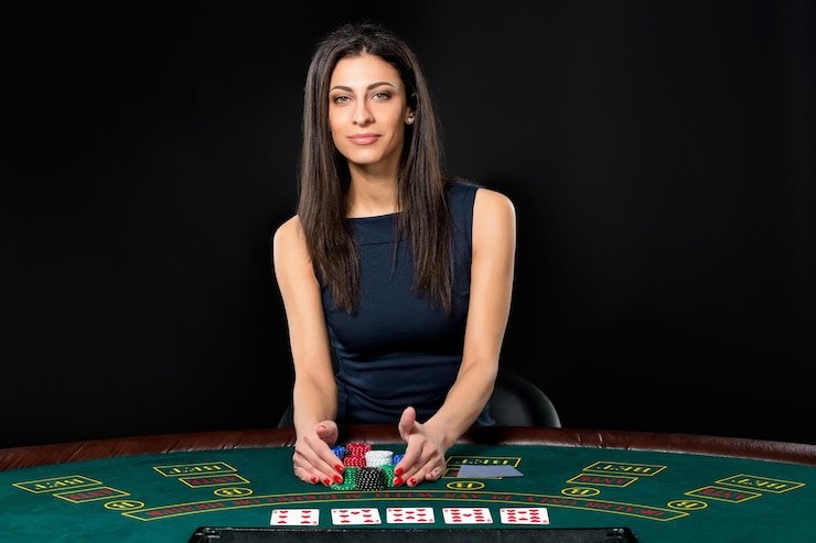 apk pt777 live dealer blackjack table with multilingual UI